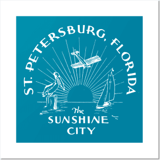 1925 St. Petersburg Florida Posters and Art